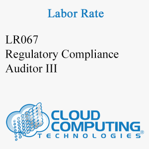 Regulatory Compliance Auditor III