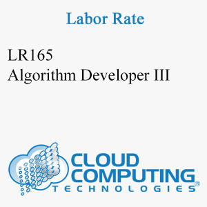 Algorithm Developer III
