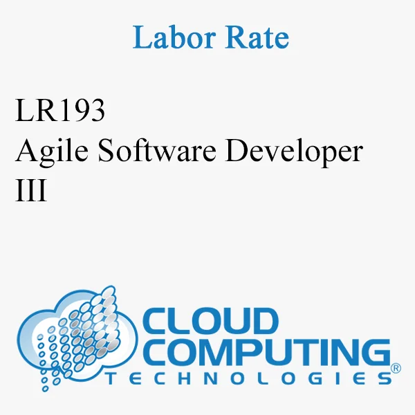 Agile Software Developer III