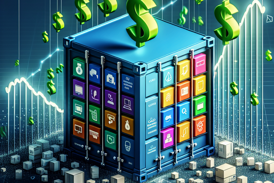 Containers cost savings overview.